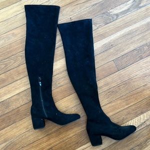 Above the knee boots